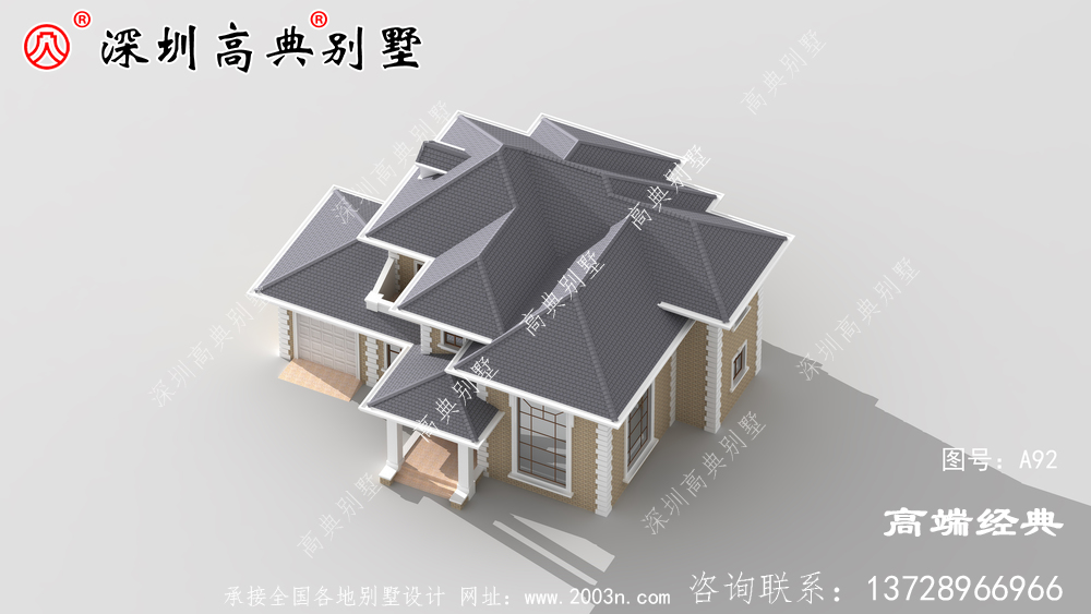 2021年小別墅圖，戶型雖小，但卻有不同之美。