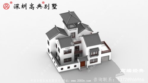 農村自建小四合院圖，這才是咱們老百姓該住的房子，太漂亮了