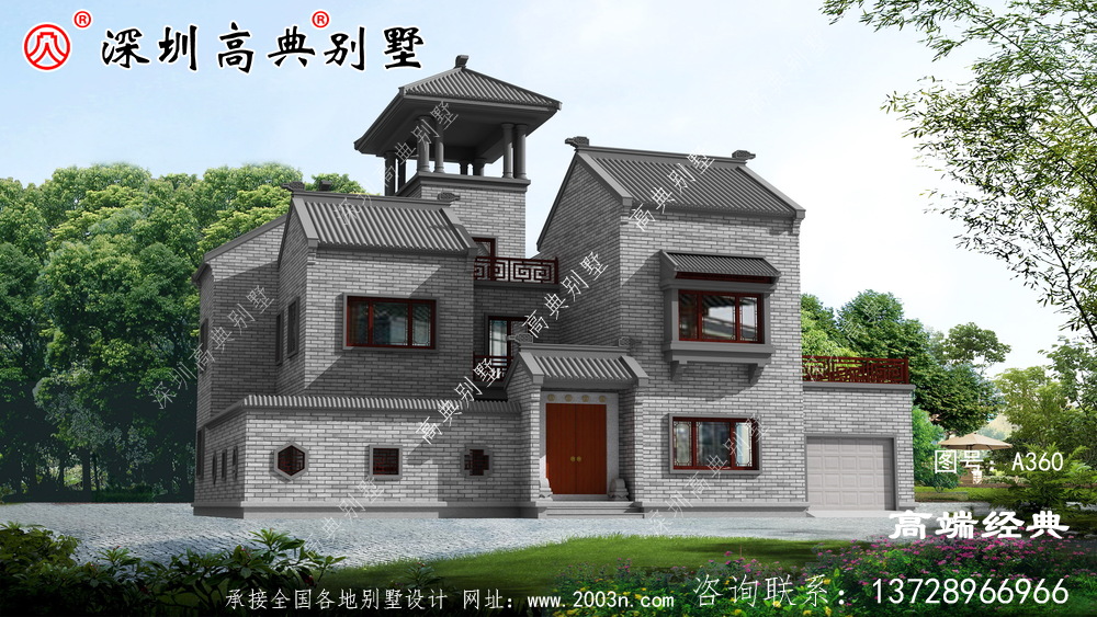 農(nóng)村自建小四合院圖,這才是咱們老百姓該住的房子,太漂亮了