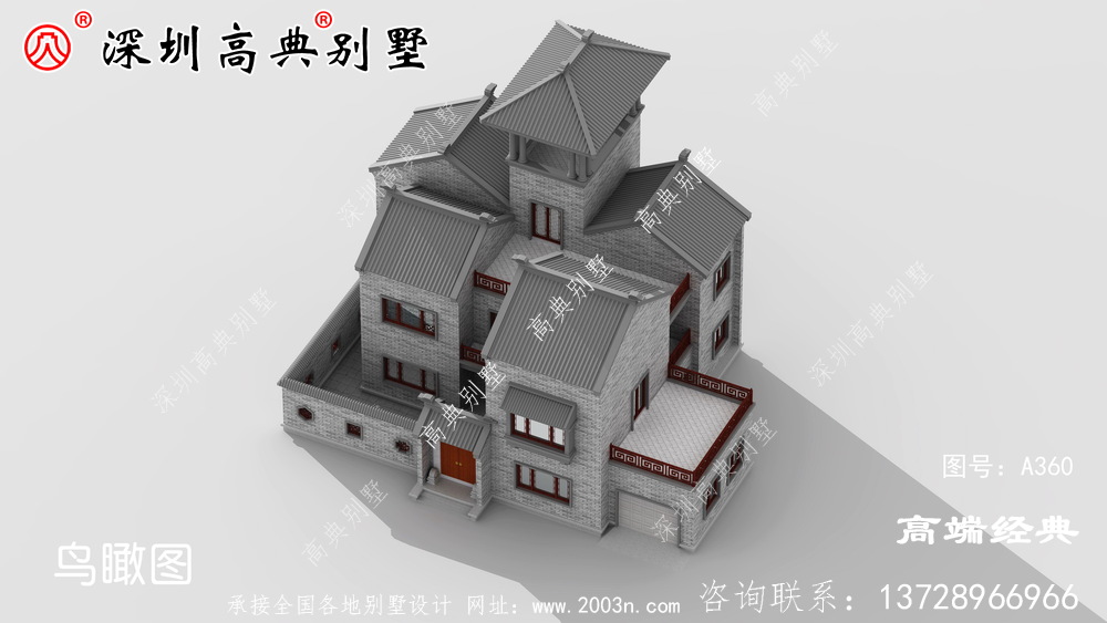 農(nóng)村自建小四合院圖,這才是咱們老百姓該住的房子,太漂亮了