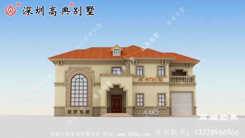二層別墅這樣建，絕對沒有人敢說難看，奢華大氣上檔次，快點收下這份圖紙吧