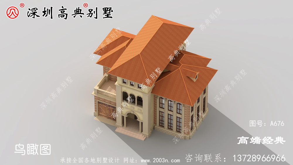 農村自建房三層效果圖,這樣的房子人人都能建好