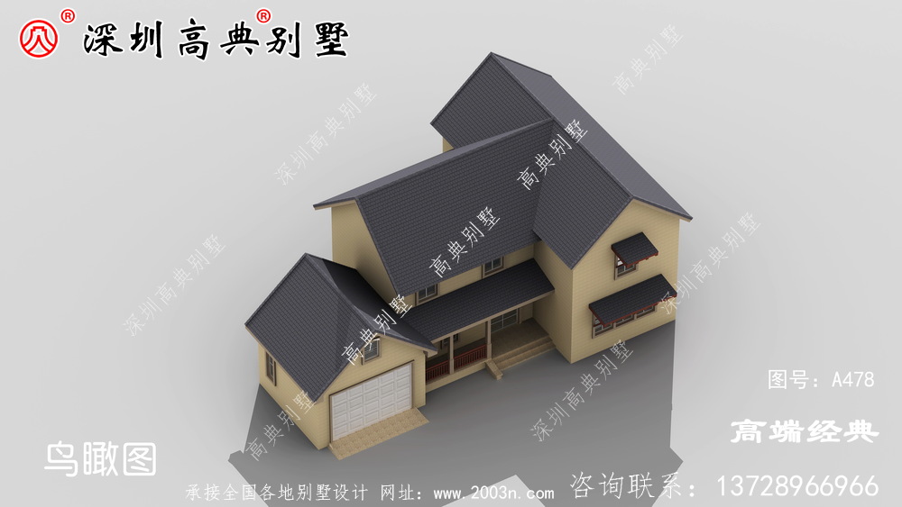 鄉村二層簡約大氣的圖紙，讓城里人羨慕吧。