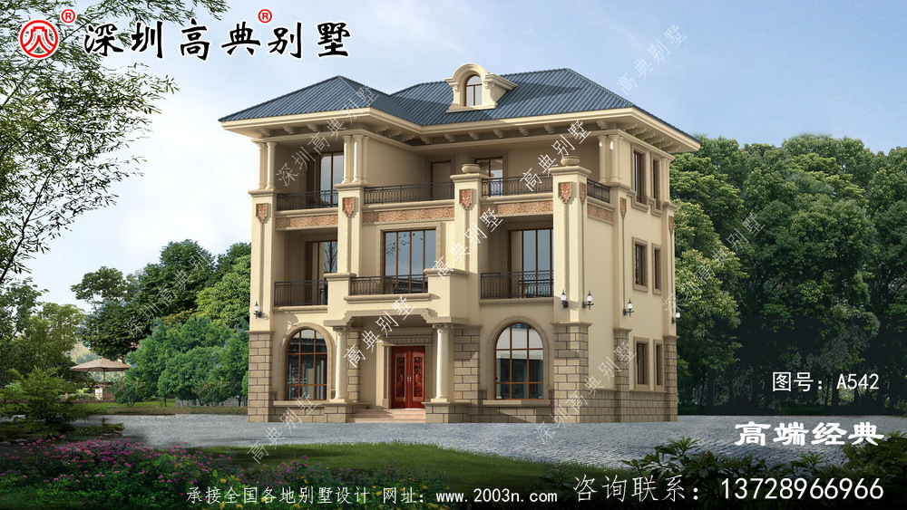 簡歐風格別墅滿足所有家庭的基本生活需求
