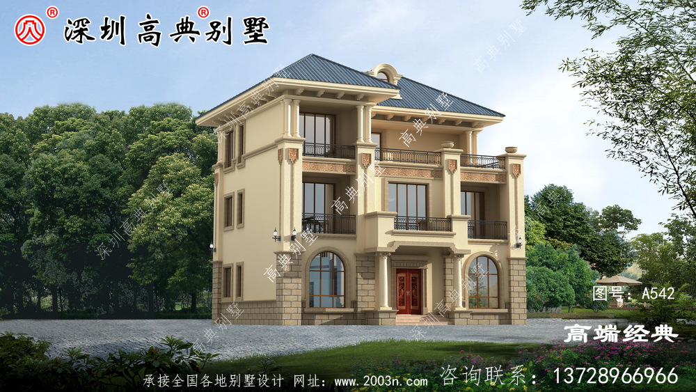 簡歐風格別墅滿足所有家庭的基本生活需求