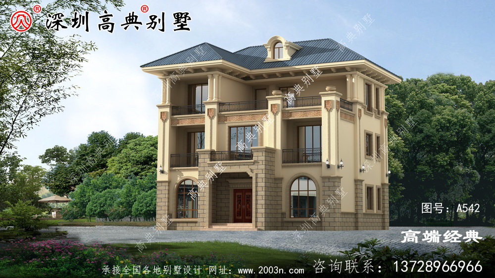 簡歐風格別墅滿足所有家庭的基本生活需求