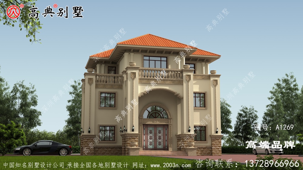 農(nóng)村建造三層歐式別墅,簡(jiǎn)直令人羨慕