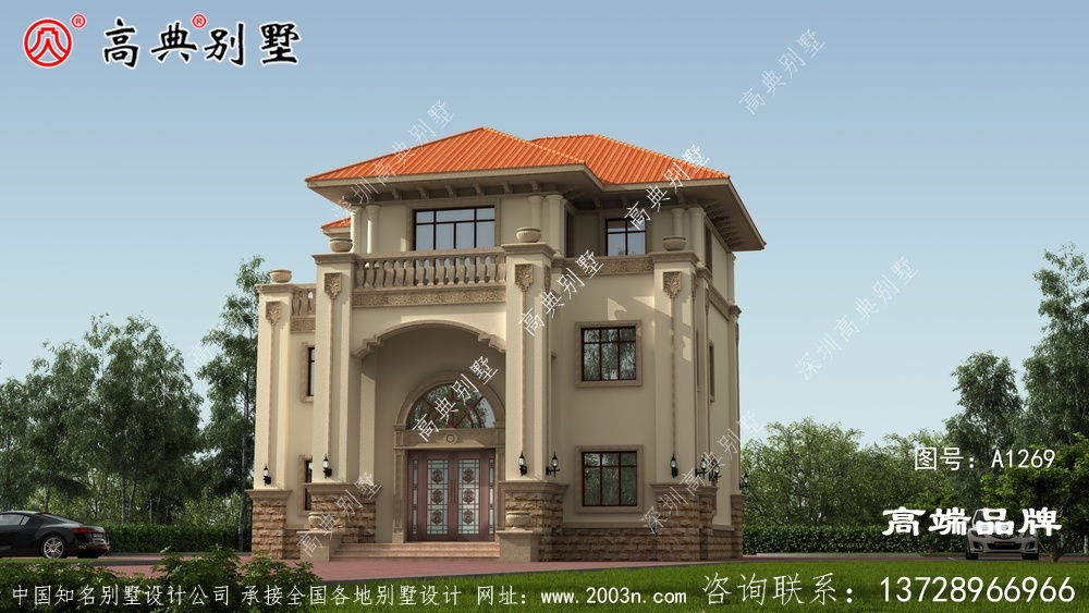 農(nóng)村建造三層歐式別墅,簡(jiǎn)直令人羨慕