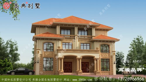 室內(nèi)布局舒適合理，該別墅占地面積適中