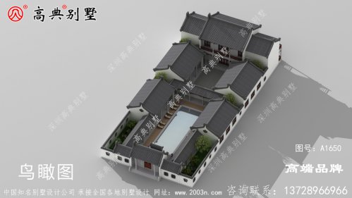 簡潔實用的鄉村自建別墅設計圖 ，外觀設