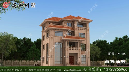 正面設計簡單大方，飄窗設計確保室內采