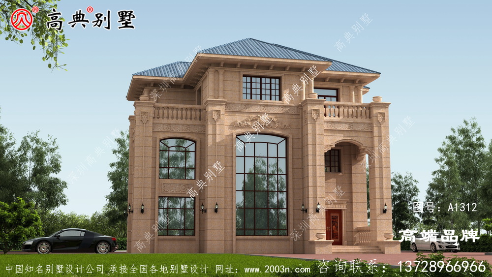 農(nóng)村三層歐式別墅，住十年都跟新的一樣