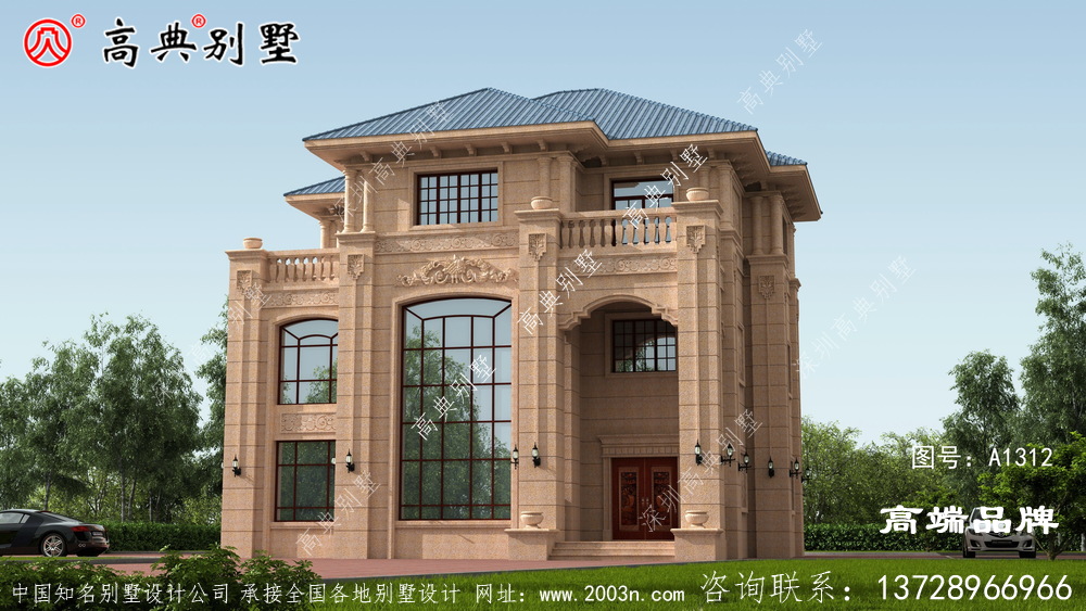 農(nóng)村三層歐式別墅，住十年都跟新的一樣