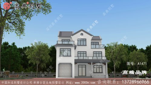 以中式風格為主配合田園要素，