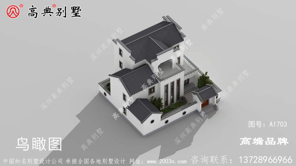 新中式別墅設(shè)計(jì)圖,建出來(lái)的實(shí)物效果杠杠的