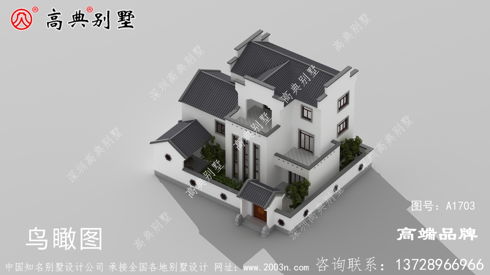 新中式別墅設(shè)計(jì)圖,建出來(lái)的實(shí)物效果杠杠的