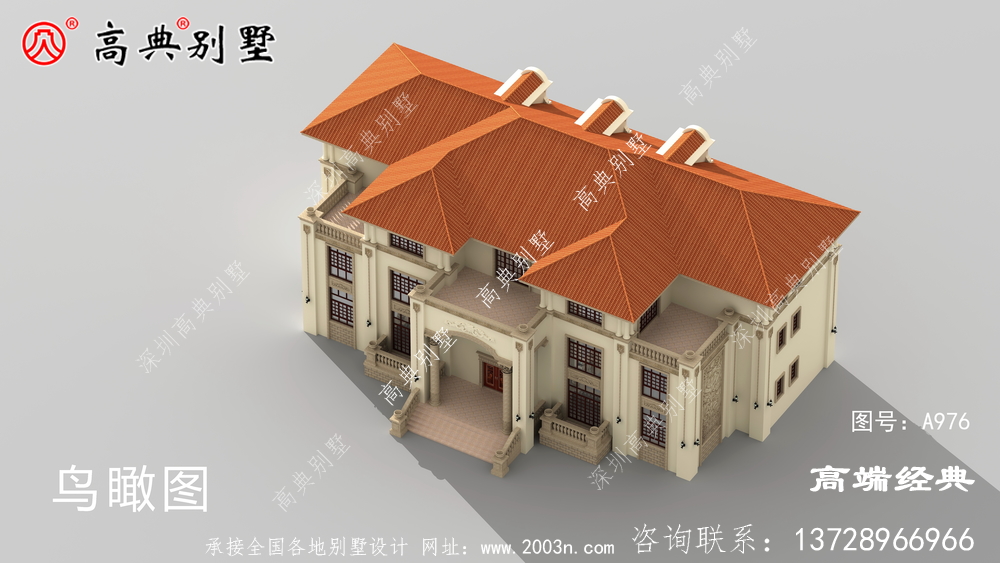 歐式自建別墅,精致時尚,建在老家最合適不過了。